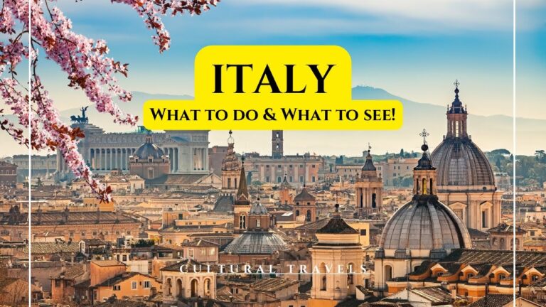Discover Italy: Top Museums and Cultural Landmarks