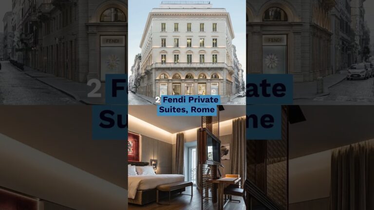 Stay in Style: Inside Europe's Most Luxurious Designer Hotels #travel #luxuryhotels #fashion #shorts