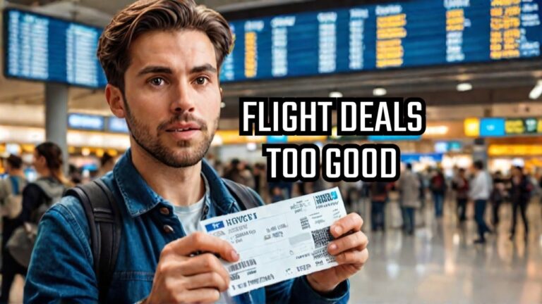 Flights So Cheap You'll Think It's a Mistake