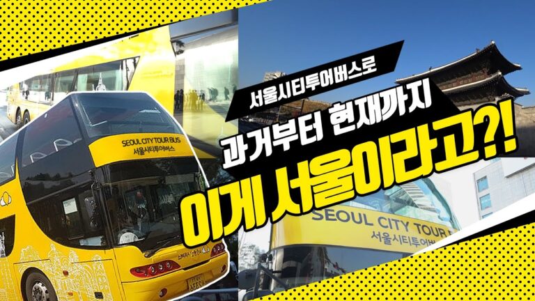 이게 서울이라고?! 서울 시티투어 버스로 보는 서울의 모습 [서울영상크리에이터]