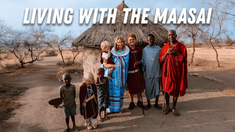 24 Hours Living with a Maasai Tribe in Tanzania