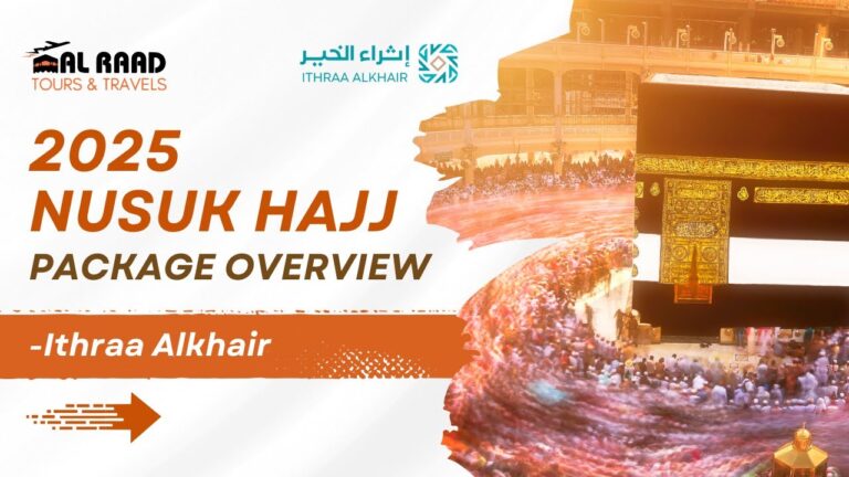 2025 Nusuk Hajj Package Overview -Ithraa Alkhair #nusukexperts #hajj2025updates