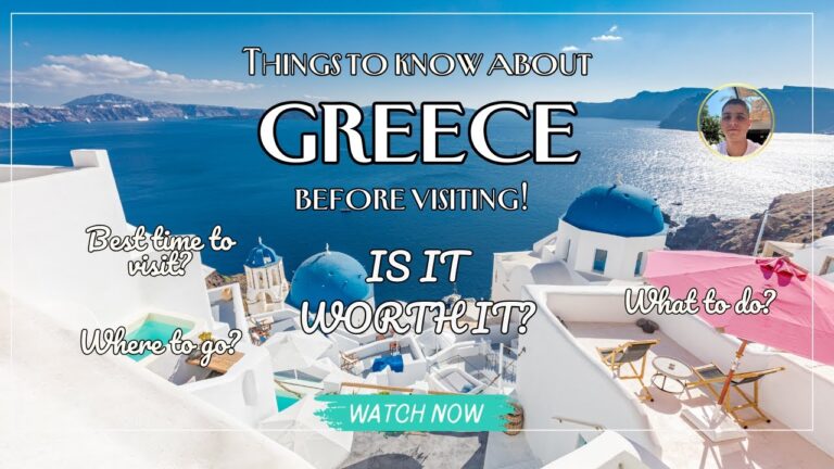 Top 20 Things you MUST know before traveling to Greece in 2025