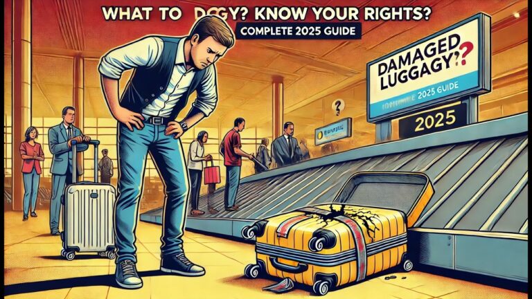 A Comprehensive Guide to Handling Damaged Luggage During Travel