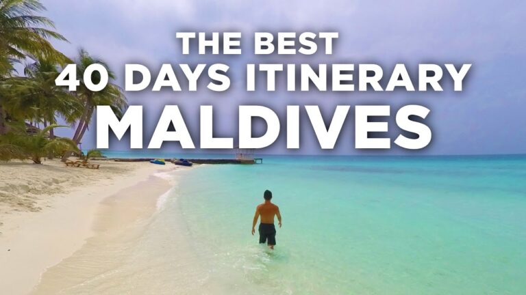 The Best 40 Days Maldives Travel Guide @tommytravelz