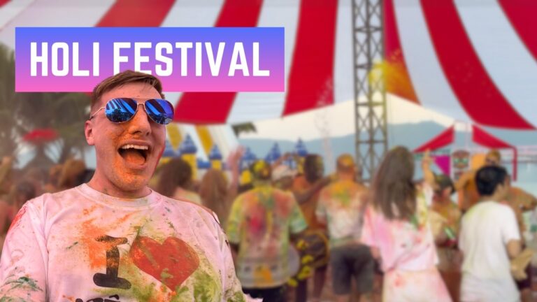 HOLI FESTIVAL: Inside Vietnam's Biggest Colour Festival | Indian Culture Meets Vietnamese Traditions