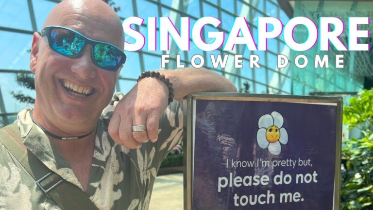 Singapore's Flower Dome is a MUST SEE Attraction