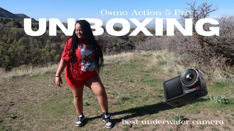 Unboxing DJI OSMO ACTION 5 || THE BEST UNDERWATER CAMERA IN 2025 #contentcreator
