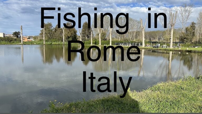 Fishing in ROME Italy's Most Hidden Gems! Barbecue#italiangetaway #viralvideo #vacation #subscribe