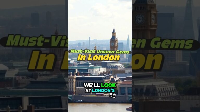 Hidden London Spots You Need To See! | Travel