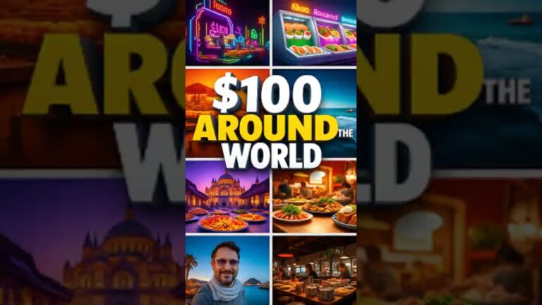 The SHOCKING TRUTH About Traveling on $100 in 2025 | travel #travelvlog #travel #shorts
