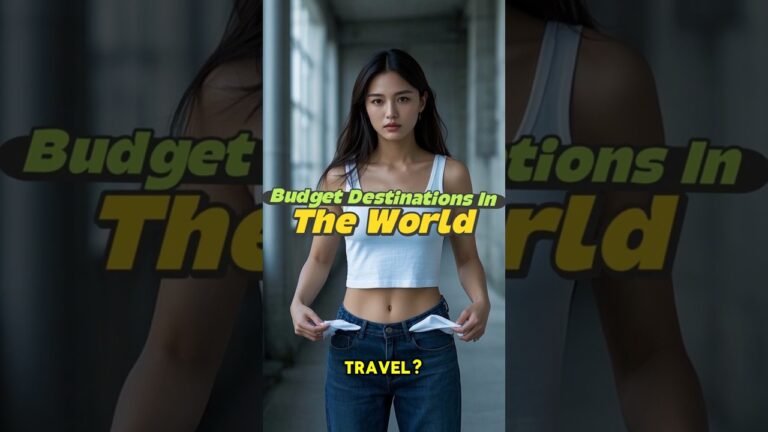 Top 5 Destinations In The World On a Budget