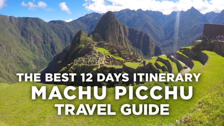 The Best 12 Days Itinerary in Machu Picchu Peru Travel Guide @tommytravelz