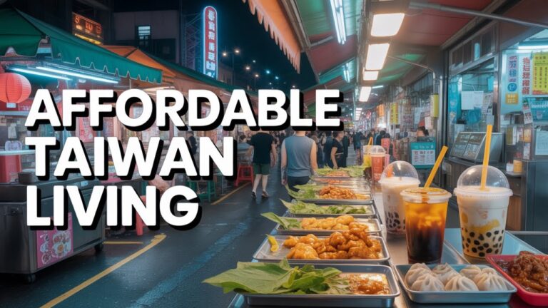 Taiwan 2025: The Real Cost of Living Revealed!