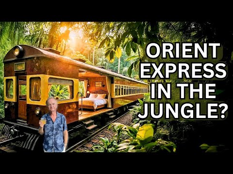 We Stayed at the Most INCREDIBLE Jungle Train Hotel – Just like the Orient Express!