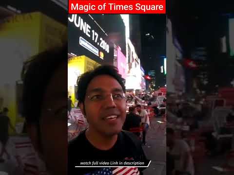 Times square, NEW YORK | MountainTrekker | #shorts