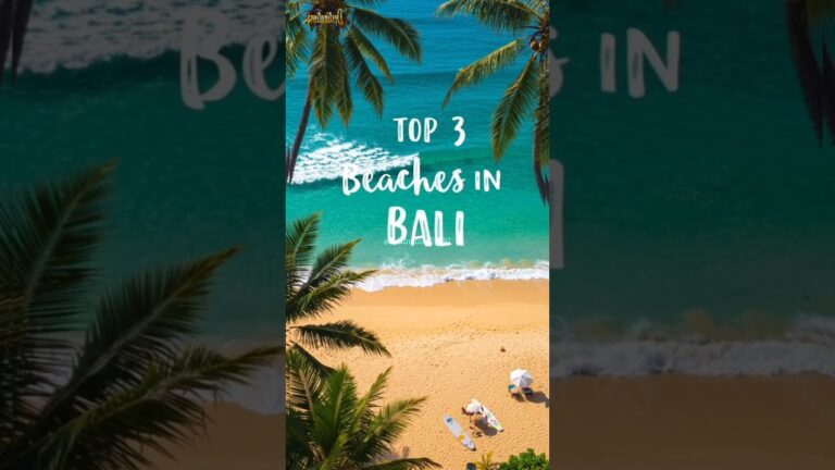 Top 3 Beaches in Bali #BaliBeaches,  #TravelShorts, #ExploreBali, #BeachVibes, #tropicalparadise