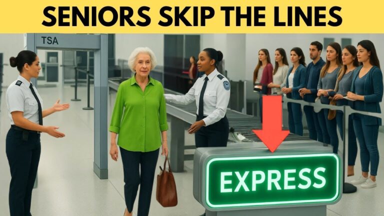 Flying After 60? Unlock 8 Hidden Airport Perks Seniors Miss! (2025 Update!)