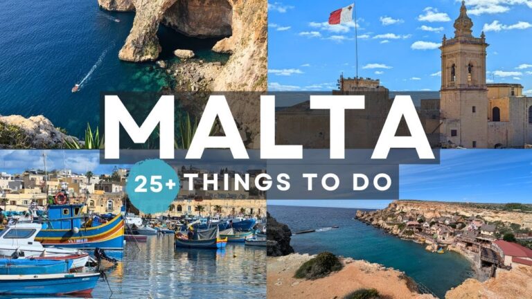 25+ Best Places to Visit in Malta – 4K Malta Travel Guide