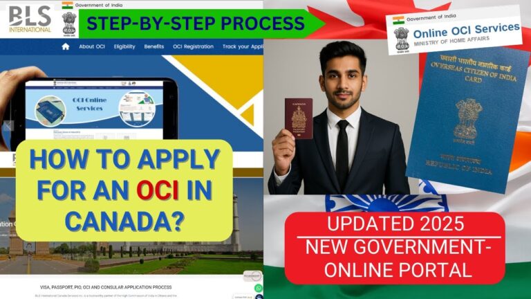 How to Get Your OCI Card in Canada | Step-by-Step Guide!