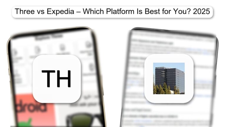Three Vs Expedia – Which Platform Is Best For You 2025 (ANALYSIS)