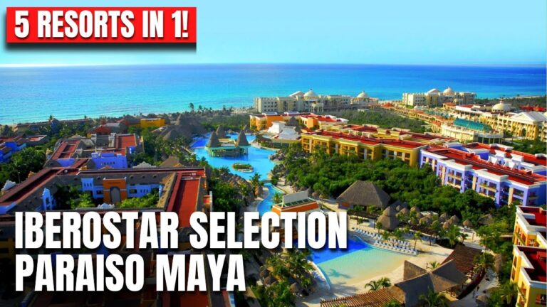 One Resort, 5 Hotels in One! Iberostar Selection Paraíso Maya 2025 All-Inclusive