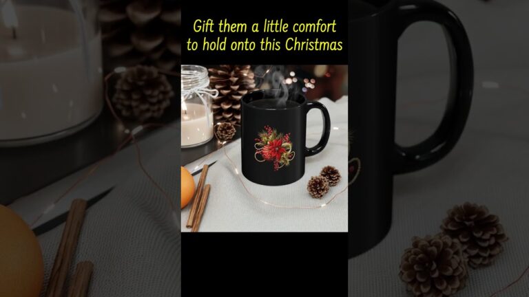 Because happiness tastes better in a Christmas mug…. #christmas #shorts