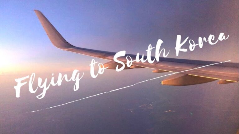 Flying to South Korea!