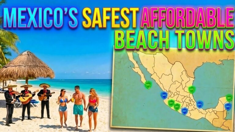 5 Hidden Mexican Beach Towns Where You Can Retire Like ROYALTY