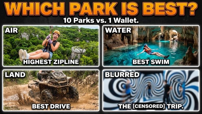 Cancun's TOP 10 Adrenaline-Pumping Adventure Parks