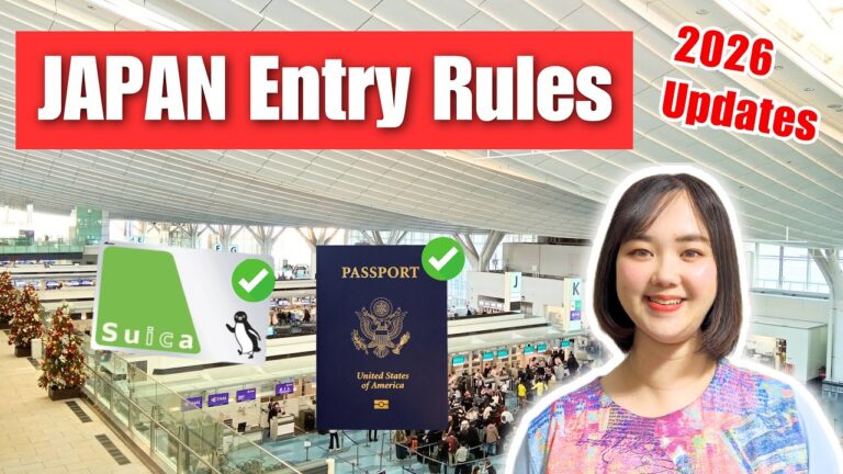 Japan Entry Rules 2026 – New Travel Rules Before You Go