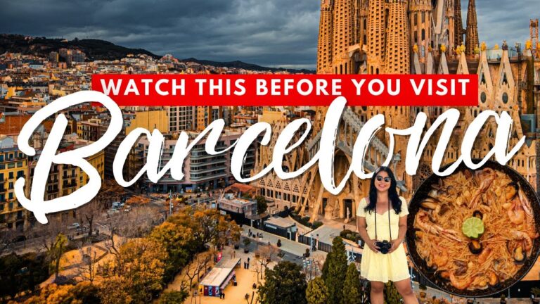 BARCELONA TRAVEL TIPS FOR FIRST TIMERS | 20+ Must-Knows Before Visiting Barcelona + What NOT to Do!