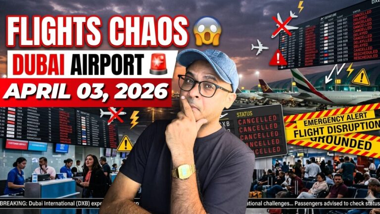Dubai Airport Latest Update ✈️ UAE & Middle East Flights Status (April 3, 2026)