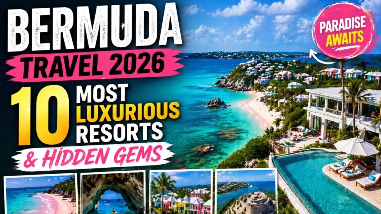 Bermuda Travel 2026 | 10 Most Luxurious Resorts & Hidden Gems
