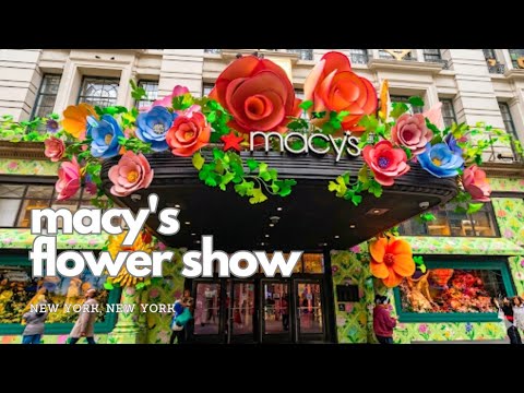 Macy's Flower Show 2026 Homegrown Walkthrough at Herald Square NYC