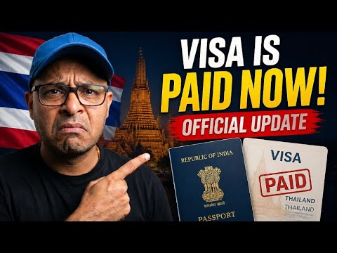 Thailand Visa is PAID Now for Indians! VOA Official Breaking News