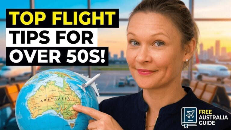 Flights to Australia from USA For Mature Travelers