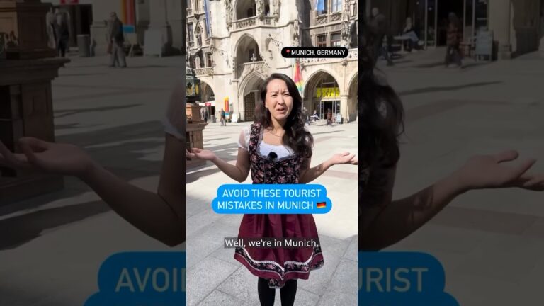 Avoid these tourist mistakes in Munich!