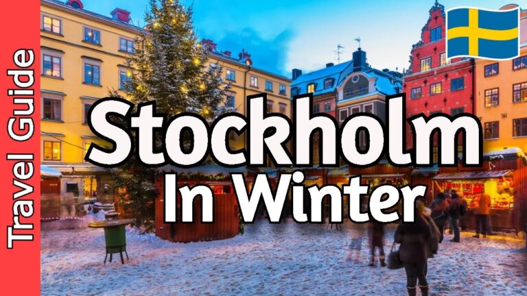 Winter in Stockholm | 13 Must Visit Spots | Sweden Travel Guide