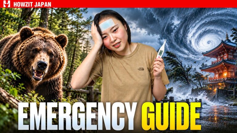 Japan Emergency Guide: What to Do If You Get Sick, Face a Disaster, or Encounter Wildlife